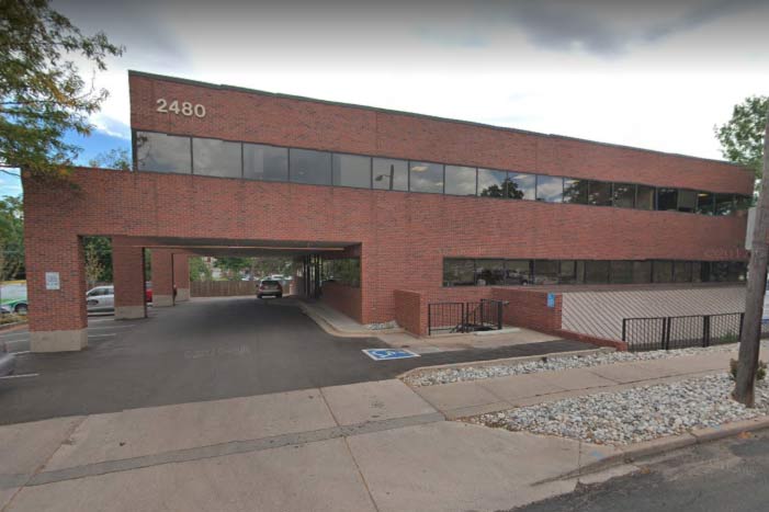 Hines Sight outside of office building